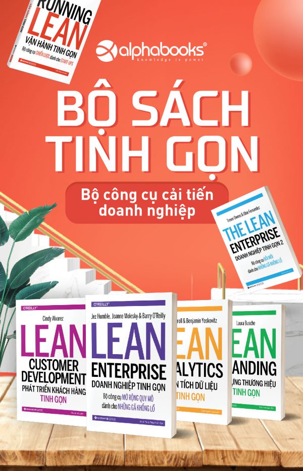 Bộ sách Khởi nghiệp Tinh gọn Bộ sách Khởi nghiệp Tinh gọn