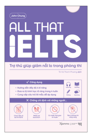 All That IELTS - Trợ thủ giúp giảm nỗi lo trong phòng thi