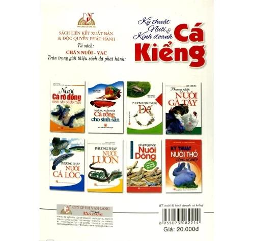 Kỹ Thuật Nuôi & Kinh Doanh Cá Kiểng Kỹ Thuật Nuôi & Kinh Doanh Cá Kiểng