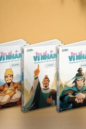 Trọn Bộ Theo Gót Vĩ Nhân (3 Cuốn) - Tặng Bộ Thẻ Nhân Quả